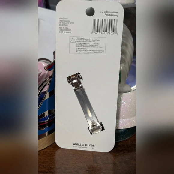 SCUNCI BOW BARRETTE (New) - Picture 2 of 2